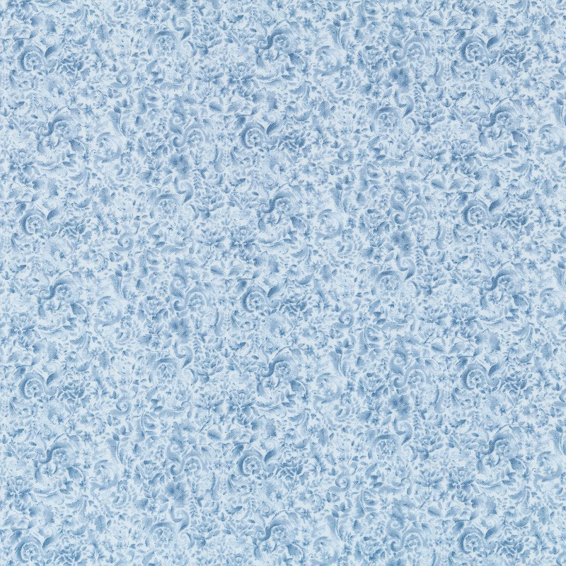 Tissu Patchwork Dégradé Bleu - Ribes y Casals