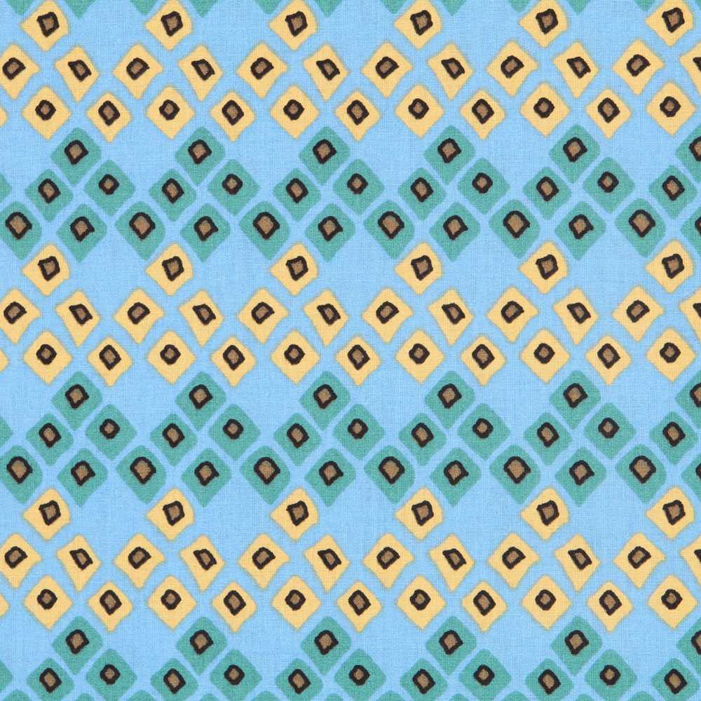 Tissu Patchwork Bleu Dozalia - Ribes y Casals