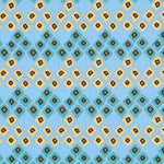 Tissu Patchwork Bleu Dozalia - Ribes y Casals