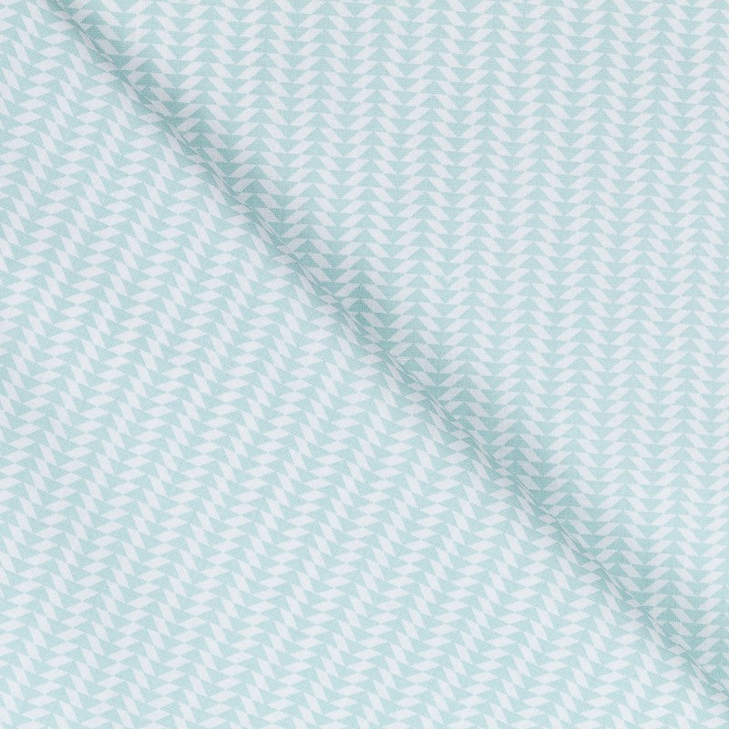 Tissu Patchwork Fleches Menthe - Ribes y Casals