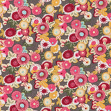 Tissu Patchwork Floral Gris - Ribes y Casals