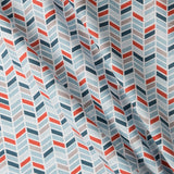 Tissu Patchwork Fulham Brique - Ribes y Casals