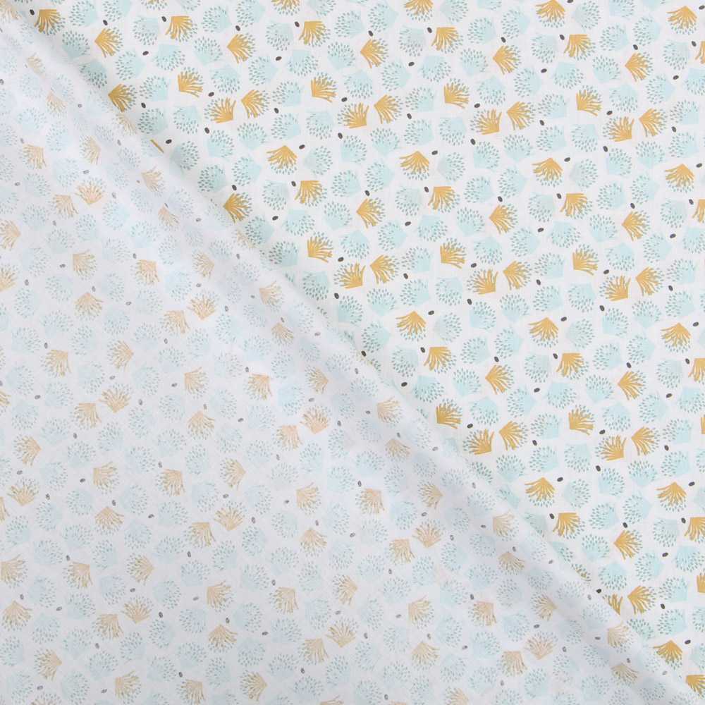 Tissu Patchwork Galix Vert Eau - Ribes y Casals