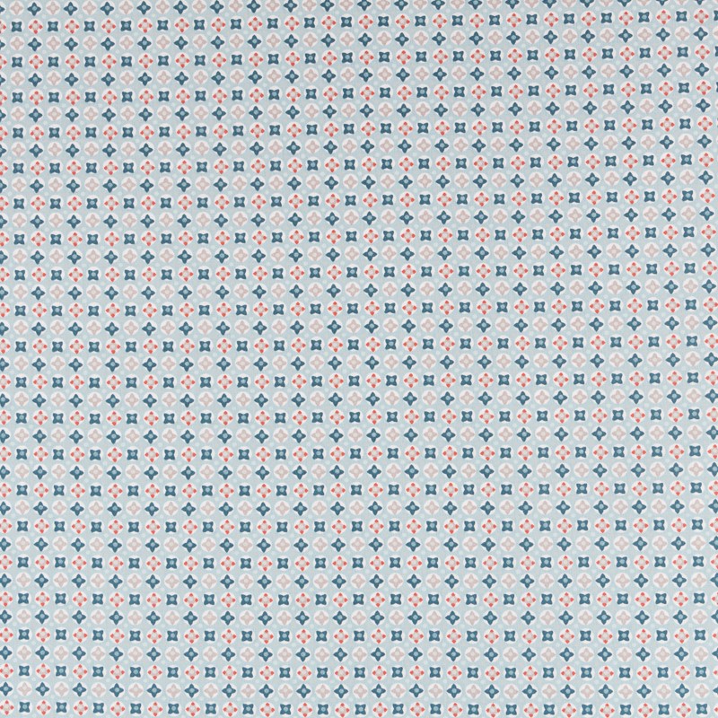 Tissu Patchwork Geometrique Bleu - Ribes y Casals