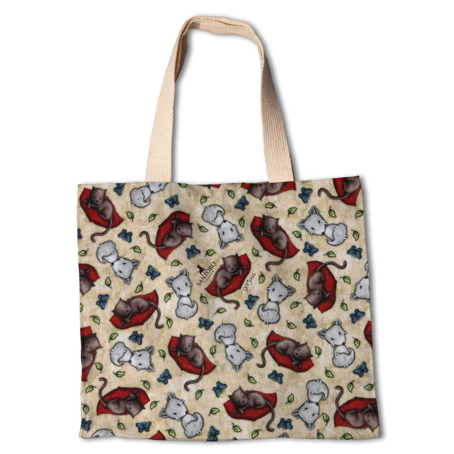 Tissu Patchwork Gorjuss Chatons Beige - Ribes y Casals