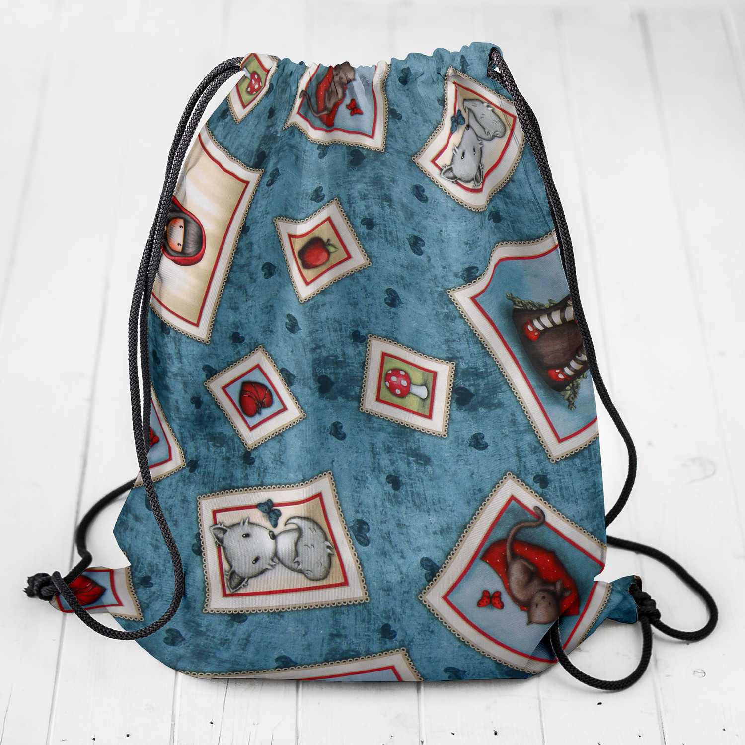 Tissu Patchwork Gorjuss My Story Aquamarine - Ribes y Casals