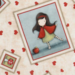 Tissu Patchwork Gorjuss My Story Écru - Ribes y Casals