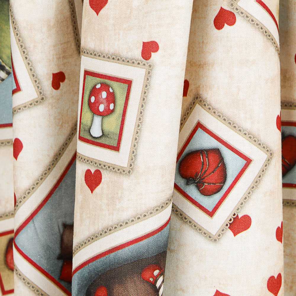 Tissu Patchwork Gorjuss My Story Écru - Ribes y Casals