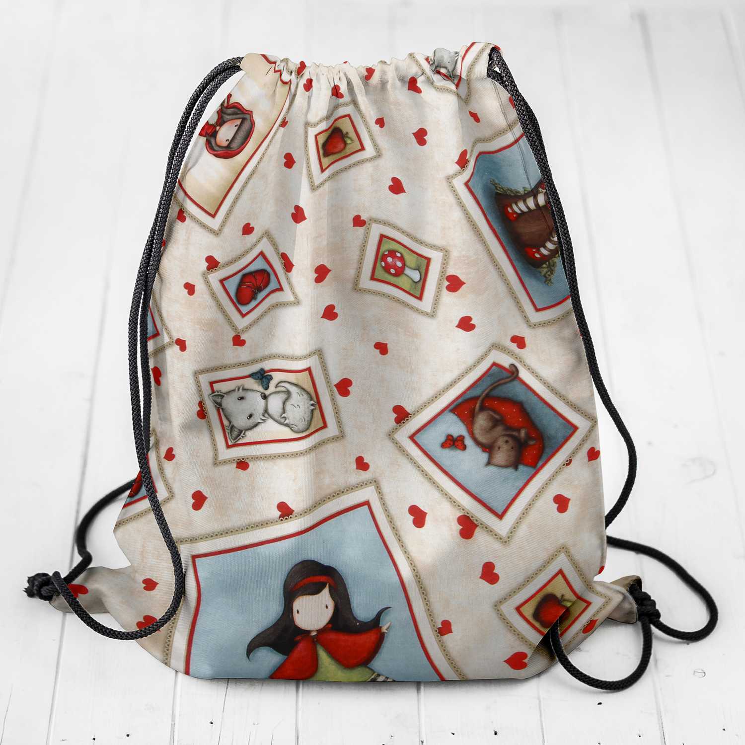 Tissu Patchwork Gorjuss My Story Écru - Ribes y Casals