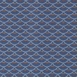 Tissu Patchwork Koi Bleu Nuit - Ribes y Casals