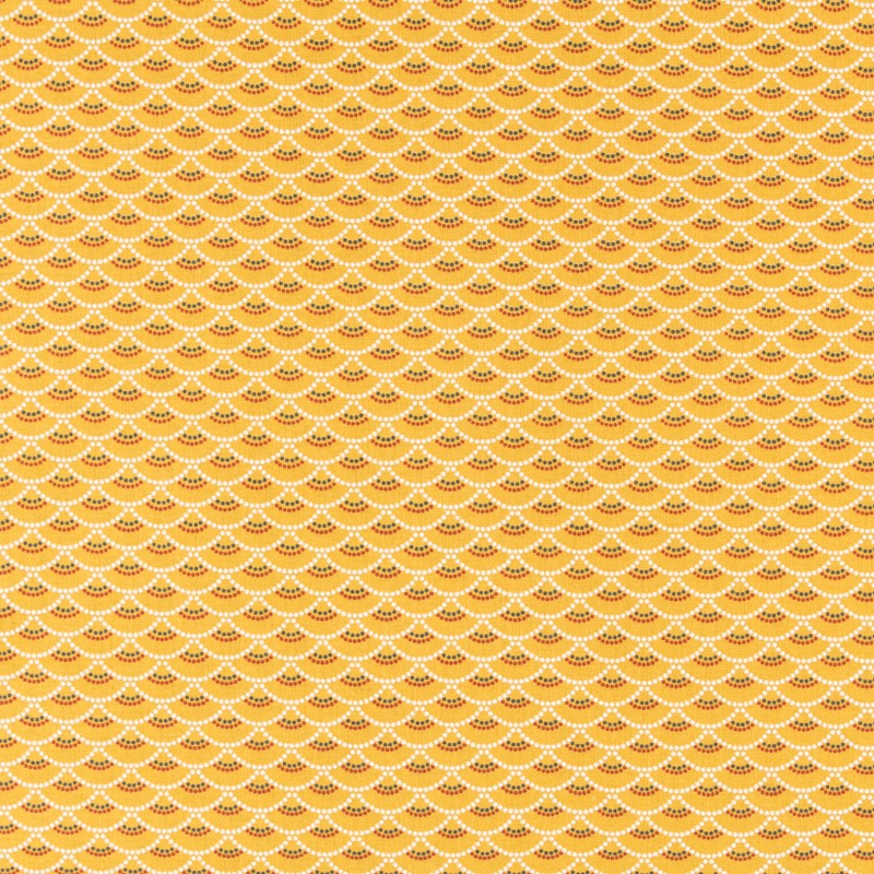 Tissu Patchwork Koi Ocre - Ribes y Casals