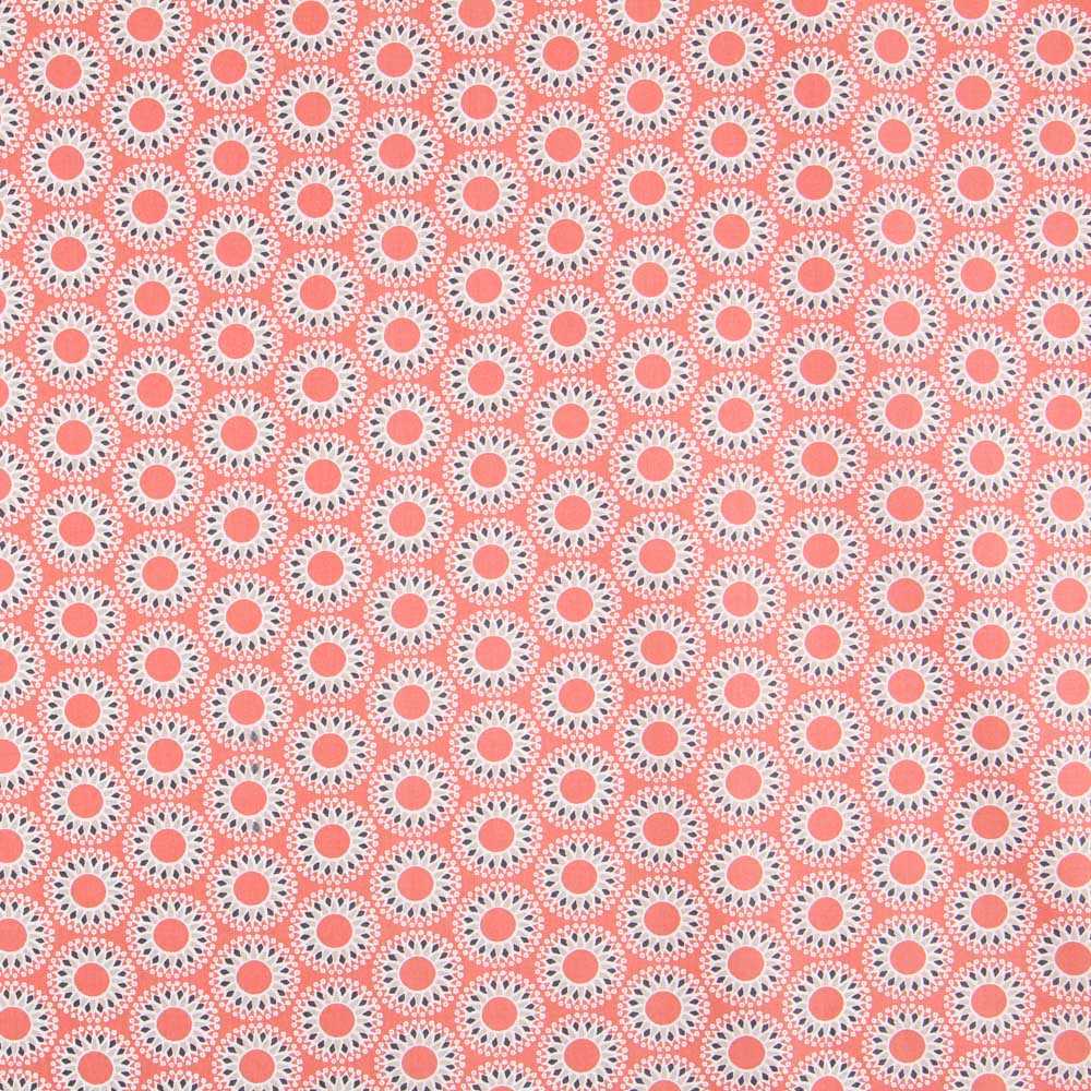 Tissu Patchwork Malawa Orange - Ribes y Casals