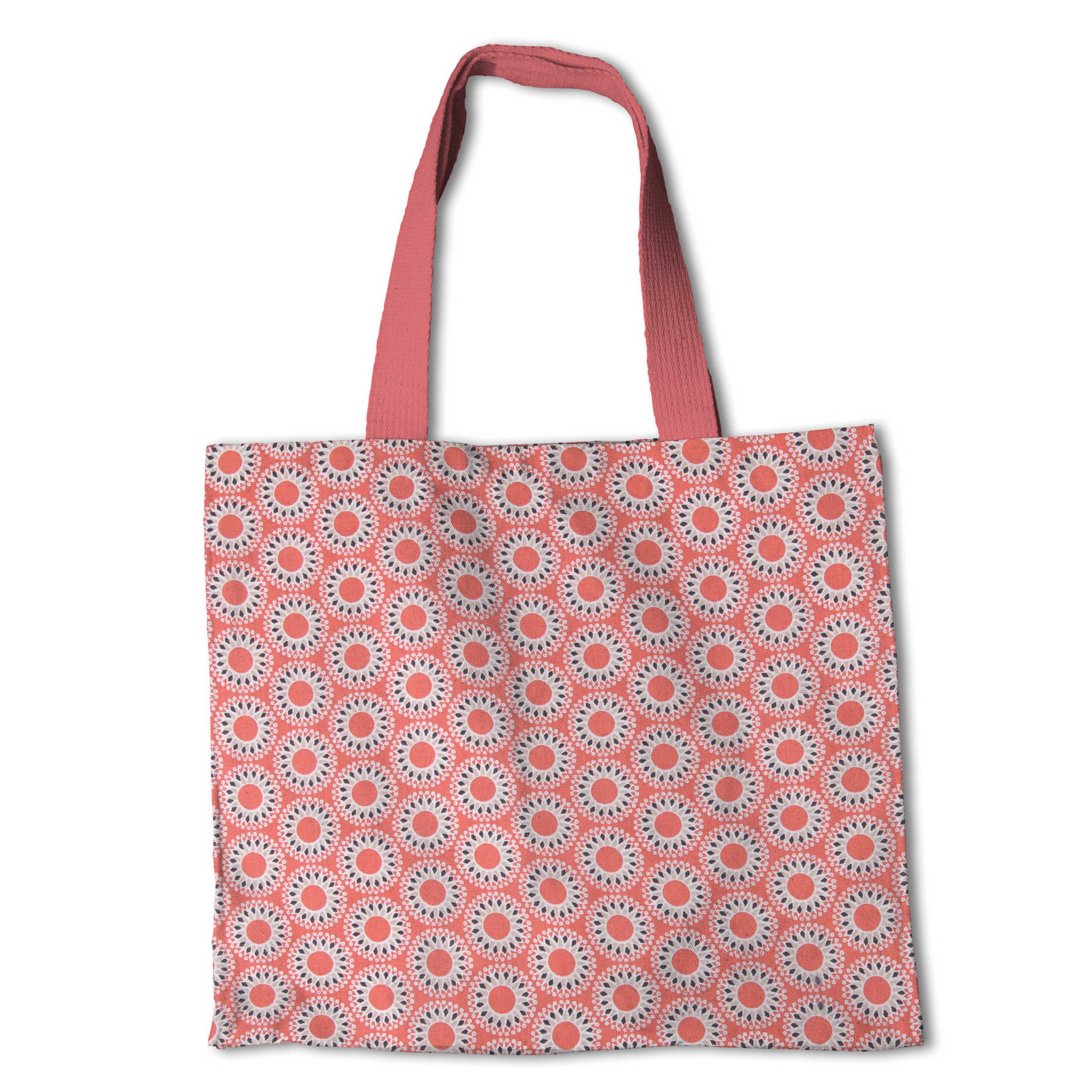 Tissu Patchwork Malawa Orange - Ribes y Casals