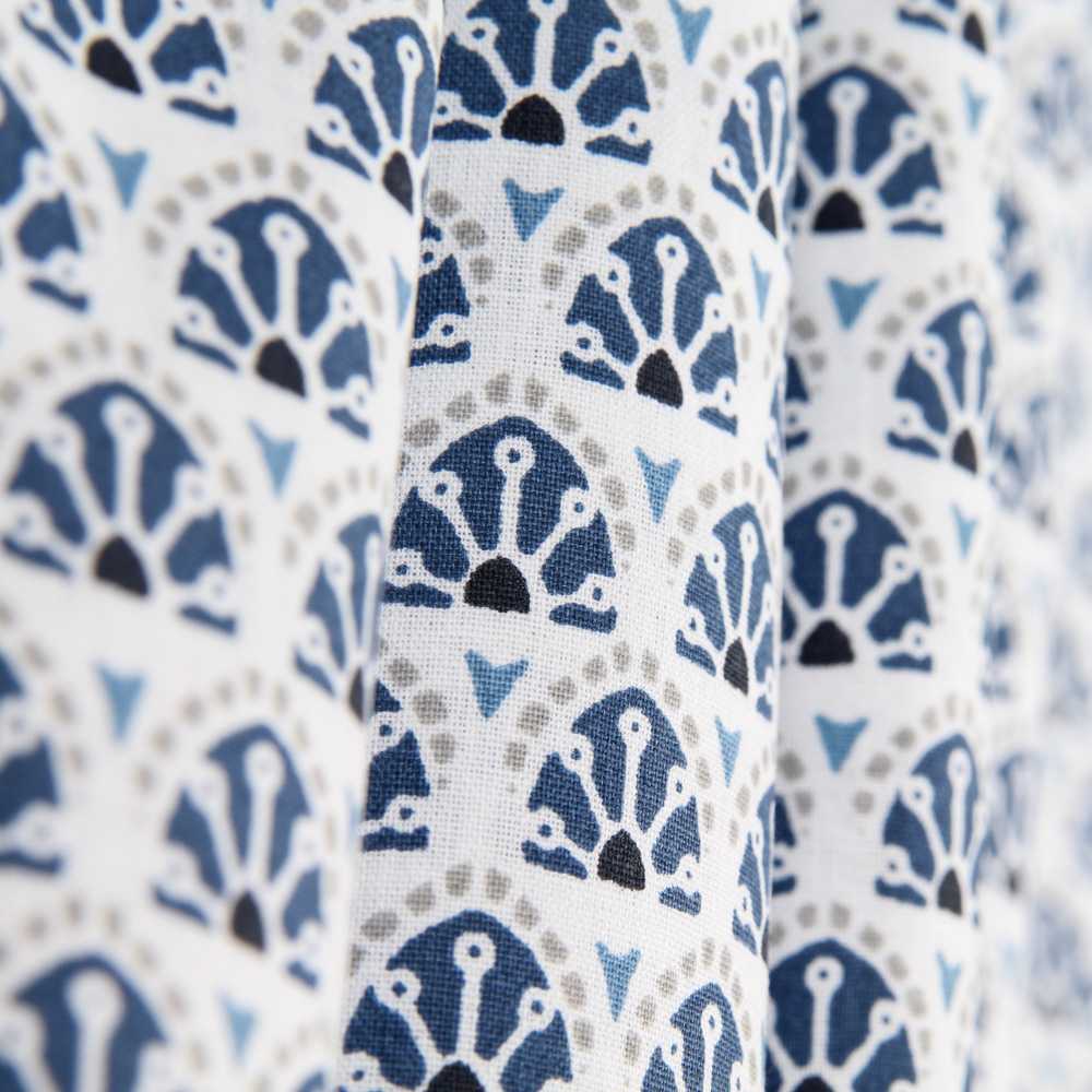 Tissu Patchwork Bleu Manco - Ribes y Casals