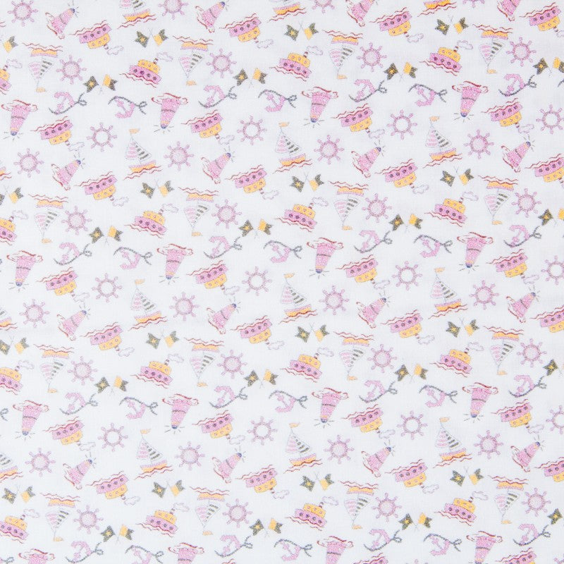 Tissu Patchwork Marine Rose - Ribes y Casals