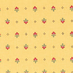 Tissu Patchwork Medaille Jaune - Ribes y Casals