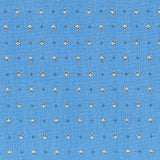 Tissu Patchwork Medaille Bleu - Ribes y Casals