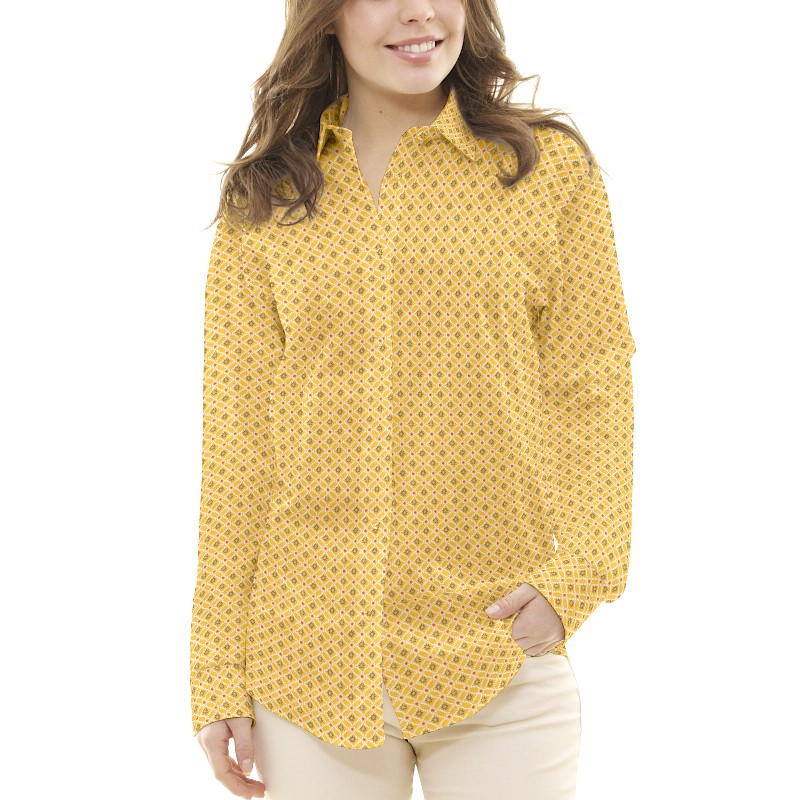 Tissu Patchwork Ming Ocre - Ribes y Casals