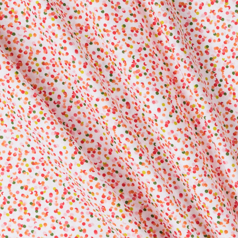 Tissu Patchwork Party Blanc - Ribes y Casals