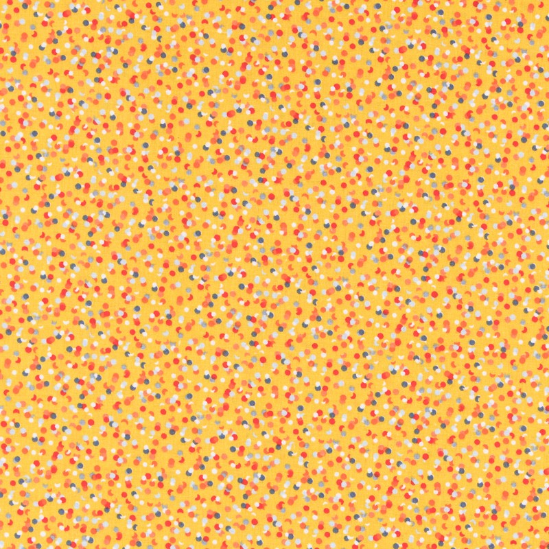 Tissu Patchwork Party Ocre - Ribes y Casals