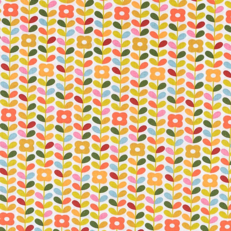 Tissu Patchwork Petula Moutarde - Ribes y Casals