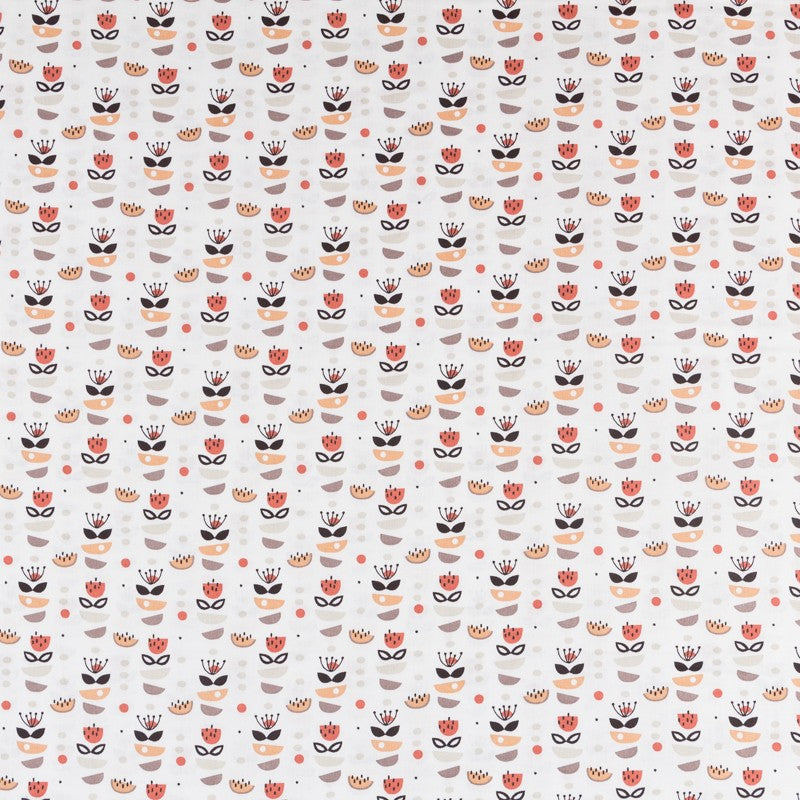 Tissu Patchwork Pieces Beige - Ribes y Casals