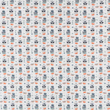 Tissu Patchwork Pieces Orange - Ribes y Casals