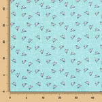 Tissu Patchwork Planes Aigue-marine - Ribes y Casals