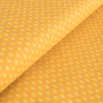 Tissu Patchwork Plume Jaune - Ribes y Casals