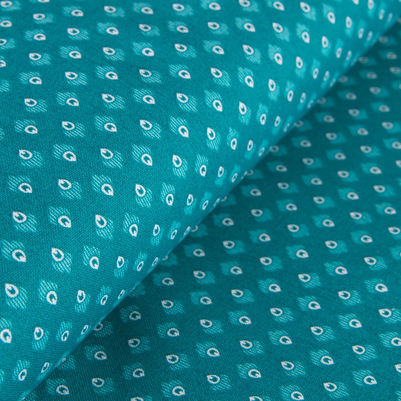 Tissu Patchwork Plume Canard - Ribes y Casals