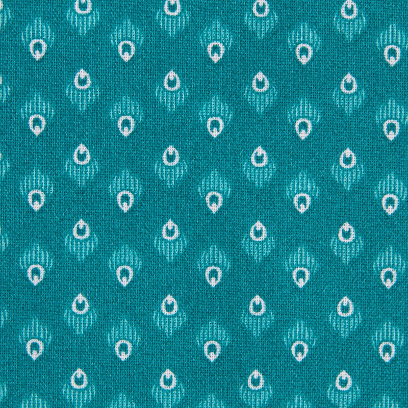 Tissu Patchwork Plume Canard - Ribes y Casals