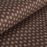 Tissu Patchwork Plume Marron - Ribes y Casals