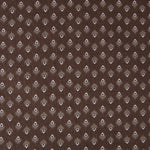 Tissu Patchwork Plume Marron - Ribes y Casals