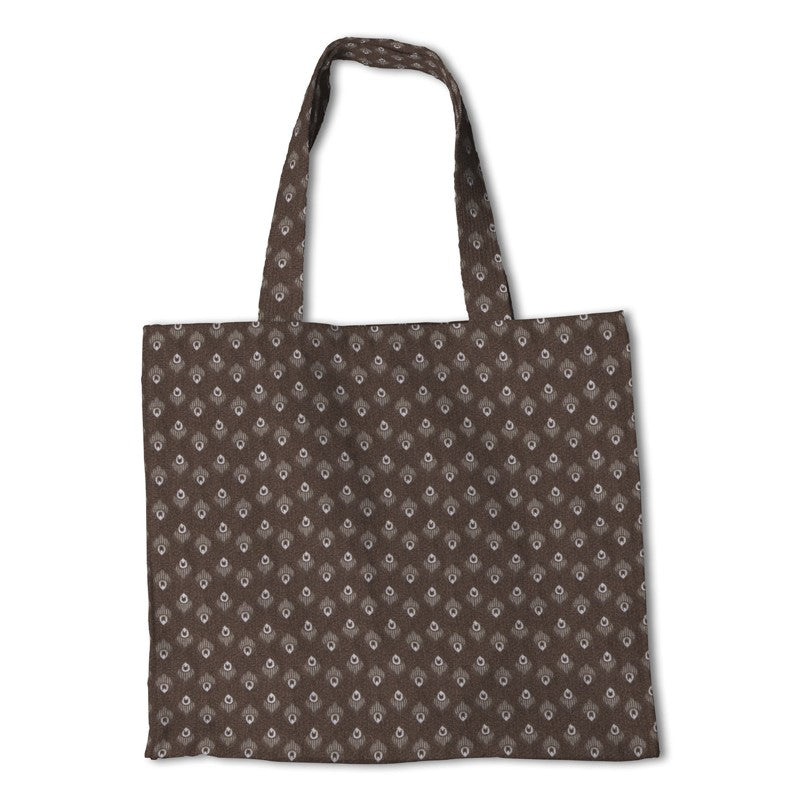 Tissu Patchwork Plume Marron - Ribes y Casals