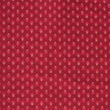 Tissu Patchwork Plume Rouge - Ribes y Casals
