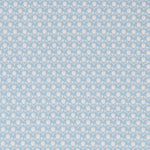 Tissu Patchwork Bouton de Rose Turquoise - Ribes y Casals