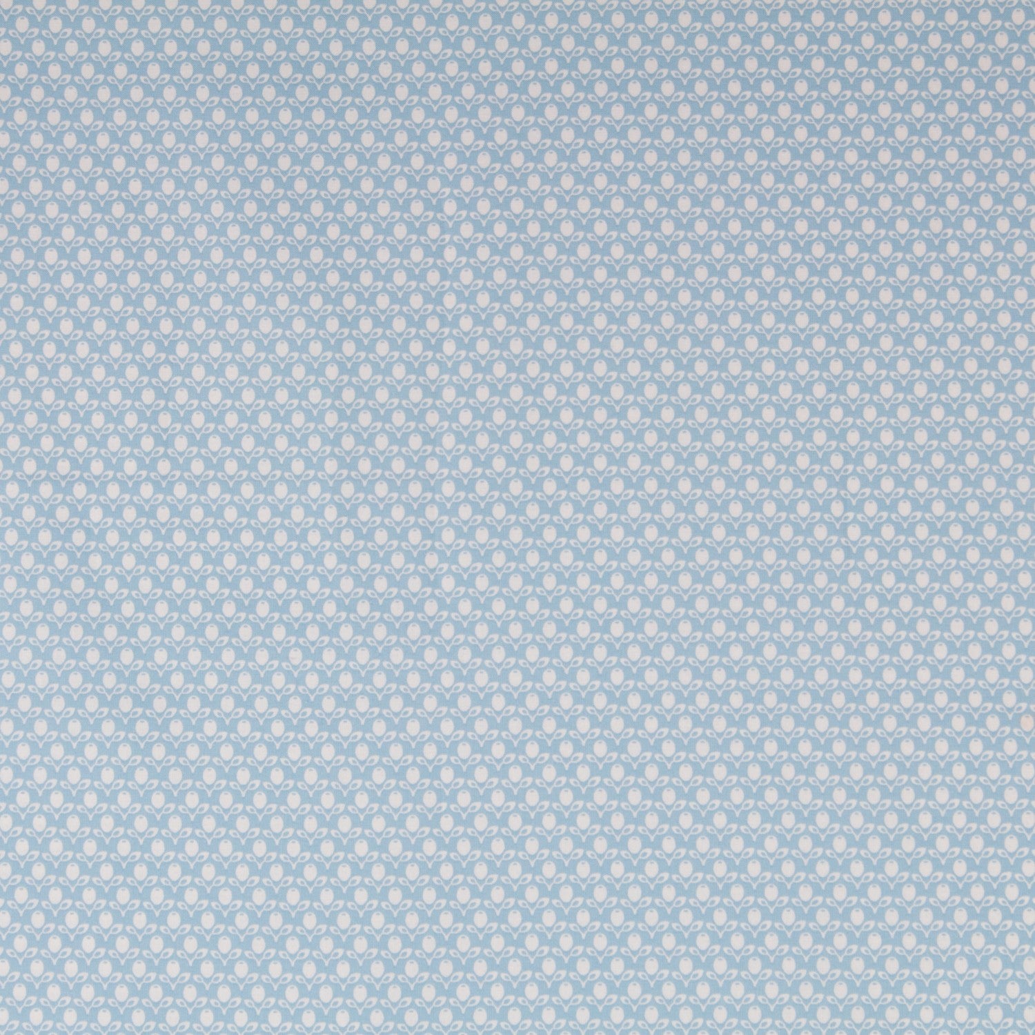 Tissu Patchwork Bouton de Rose Turquoise - Ribes y Casals