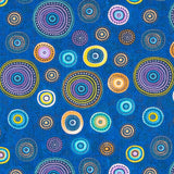 Tissu Patchwork Ronds Bleu - Ribes y Casals