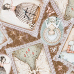 Retal Tela Patchwork Santoro&#39;s Mirabelle Camel 40x115cm - Ribes y Casals