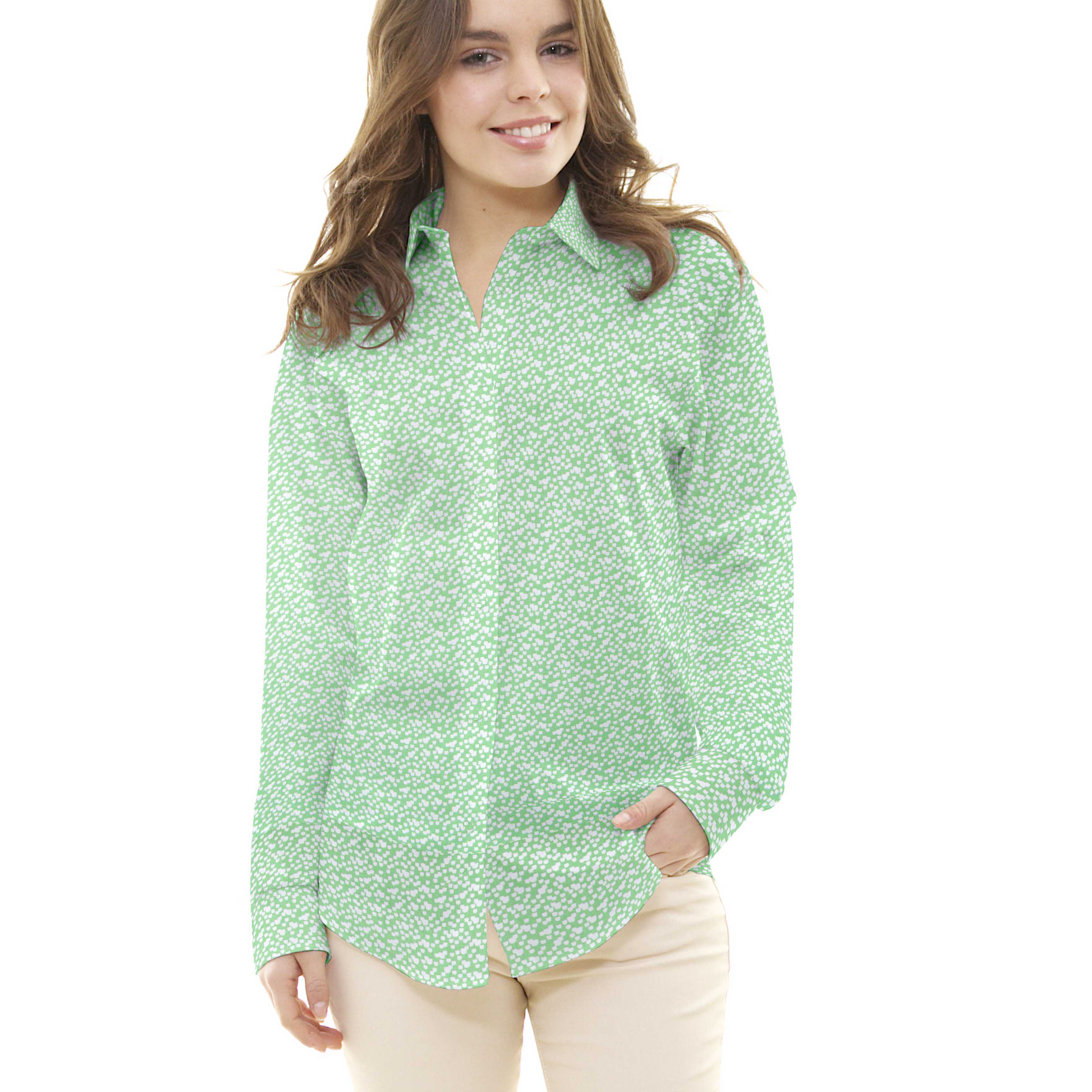 Tissu Patchwork Shelley Vert - Ribes y Casals