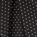 Tissu Patchwork Pois Fond Noir - Ribes y Casals