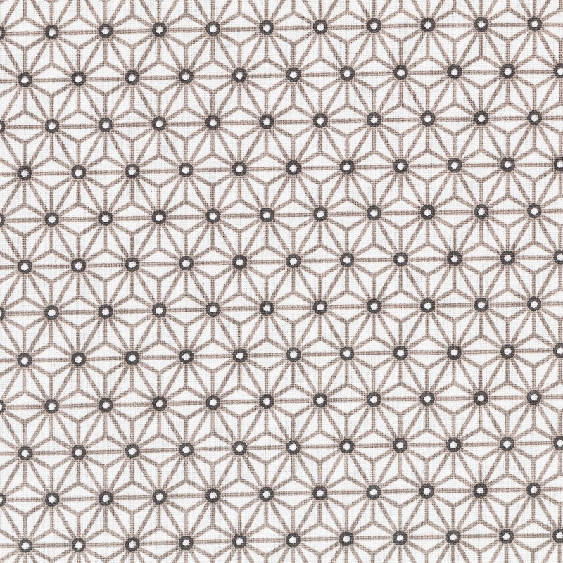 Tissu Patchwork Vecteur Blanc - Ribes y Casals