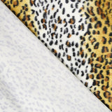 Tissu Fausse Fourrure Léopard Jaune - Ribes y Casals
