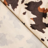 Tissu Fausse Fourrure Vache Camel - Ribes y Casals