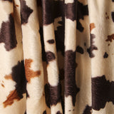 Tissu Fausse Fourrure Vache Camel - Ribes y Casals