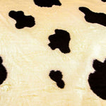 Tissu Poil Court Blanc Noir - Ribes y Casals