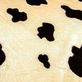 Tissu Poil Court Blanc Noir - Ribes y Casals