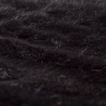 Tissu Poil Court Noir Uni - Ribes y Casals