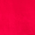Tissu coupon poils courts rouge 130x150 cm - Ribes y Casals