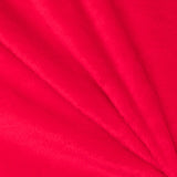 Tissu coupon poils courts rouge 130x150 cm - Ribes y Casals